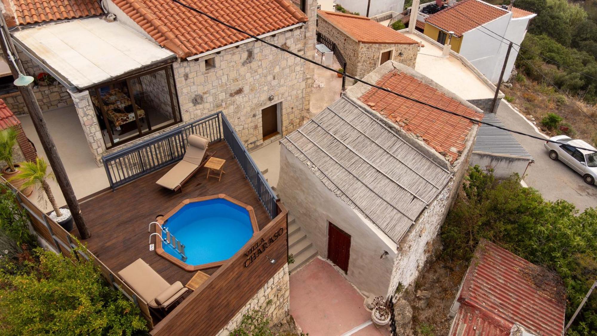 Villa Charaso Giorgio - Private Pool By Estia Kharason Eksteriør billede